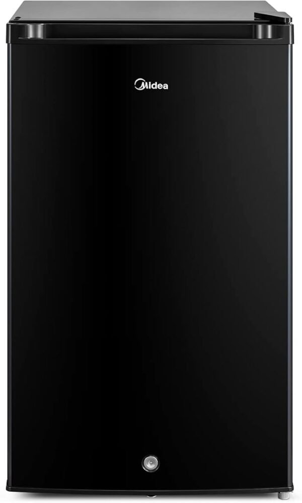 Midea MRU03M2ABB Upright Freezer Large Black, 3.0 Cubic Feet