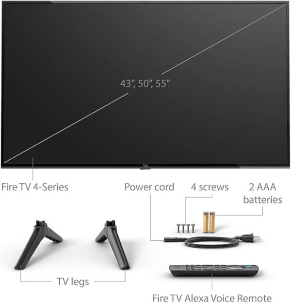 Amazon Fire TV 55\" 4-Series 4K UHD smart TV with Alexa Voice Remote Enhanced, stream live TV without cable - Image 7