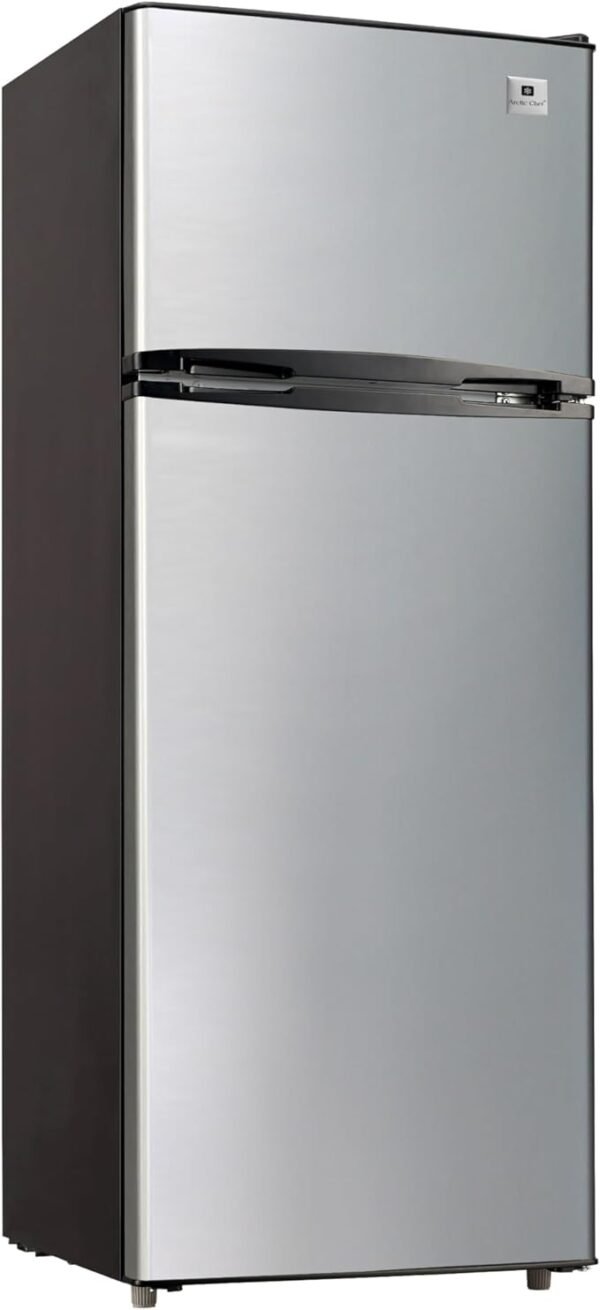 ACFR725AMZ6COM 2 Door Apartment Size Refrigerator with Freezer, Stainless - Image 4
