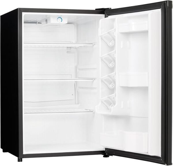 Danby Designer DAR044A4BDD-6 4.4 Cu.Ft. Mini Fridge, Compact Refrigerator for Bedroom, Living Room, Bar, Dorm, Kitchen, Office, E-Star in Black - Image 4