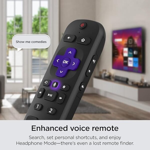 Roku Smart TV – 55-Inch Select Series 4K HDR RokuTV with Roku Enhanced Voice Remote, Brilliant 4K Picture, Automatic Brightness, & Seamless Streaming – Live Local News, Sports, Family Entertainment - Image 5
