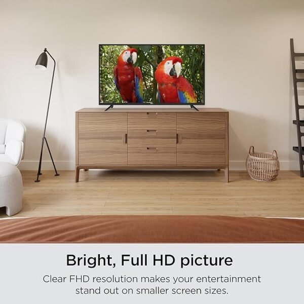 Roku Smart TV – 40-Inch Select Series 1080p Full HD RokuTV with Roku Voice Remote, Bright Picture, Customizable Home Screen – Live Local News, Sports, Gaming - Image 4