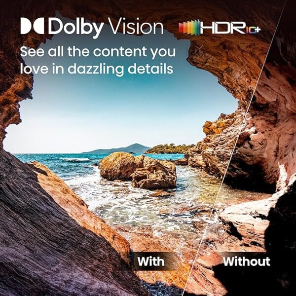 Hisense 55\" Class A7 Series 4K UHD Smart Fire TV (55A7NF) - Wide Color Gamut, HDR10+, Dolby Vision, Dolby Atmos, AI Sports Mode, Game Mode, ALLM, Alexa Built in with Voice Remote, Streaming TV, Black - Image 5