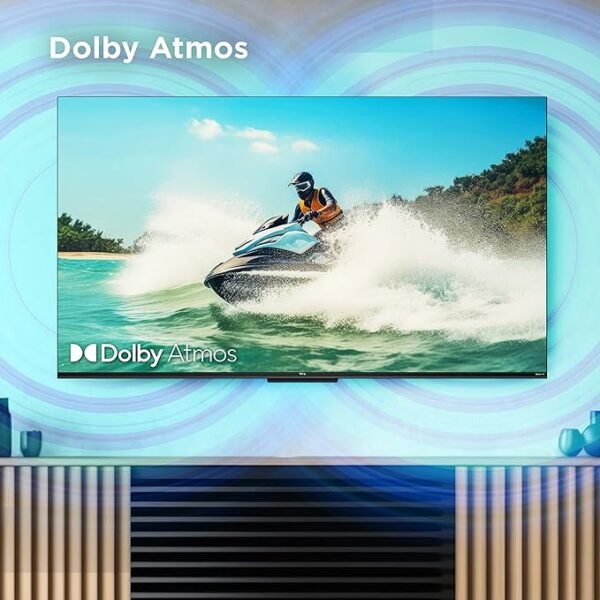 TCL 50-Inch Class S4 4K LED Smart TV with Roku TV (50S450R, 2023 - Model), Dolby Vision, HDR, Dolby Atmos, Works with Alexa, Google Assistant and Apple HomeKit Compatibility, Streaming UHD Television - Image 6